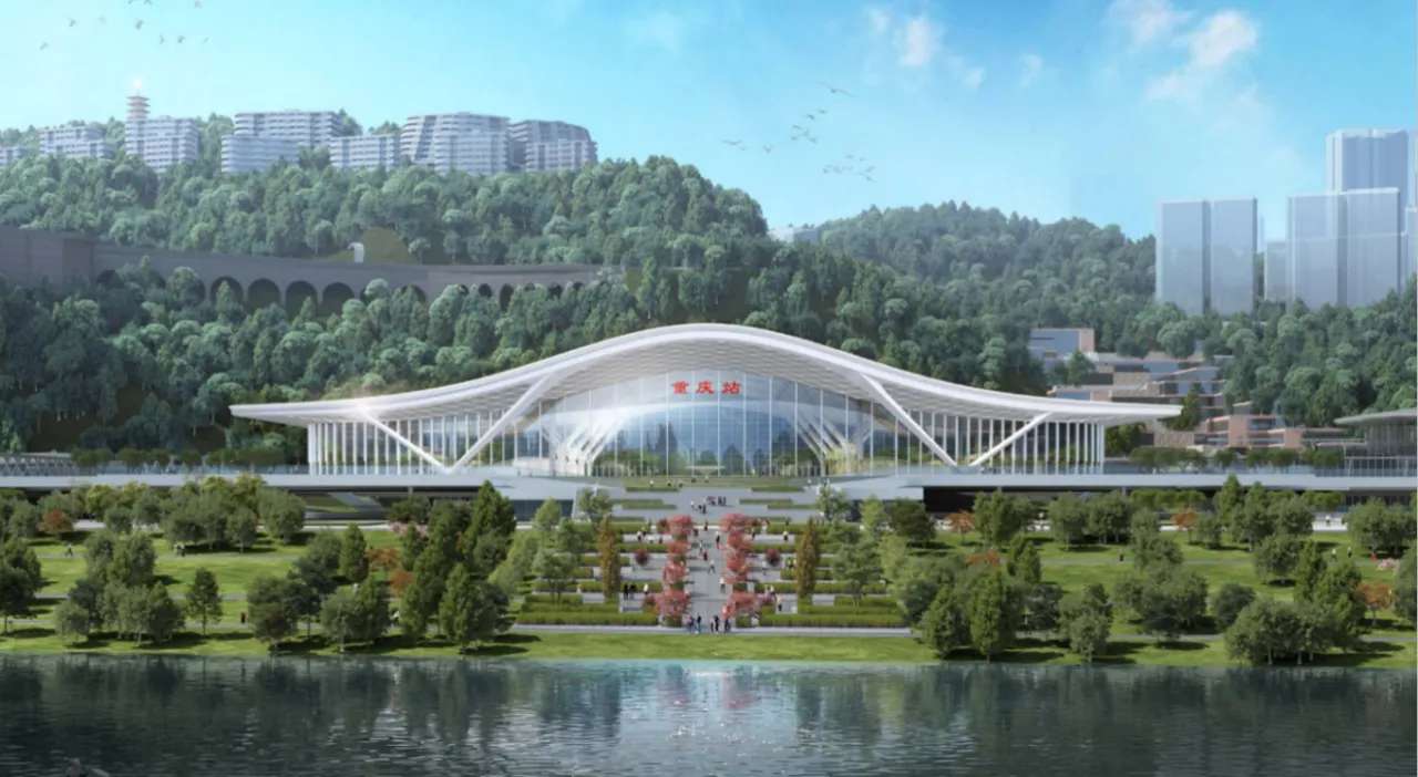 重庆在建9个铁路项目上半年投资增长约六成，重庆东站、重庆站有新进展‘kaiyun官方注册’(图7)