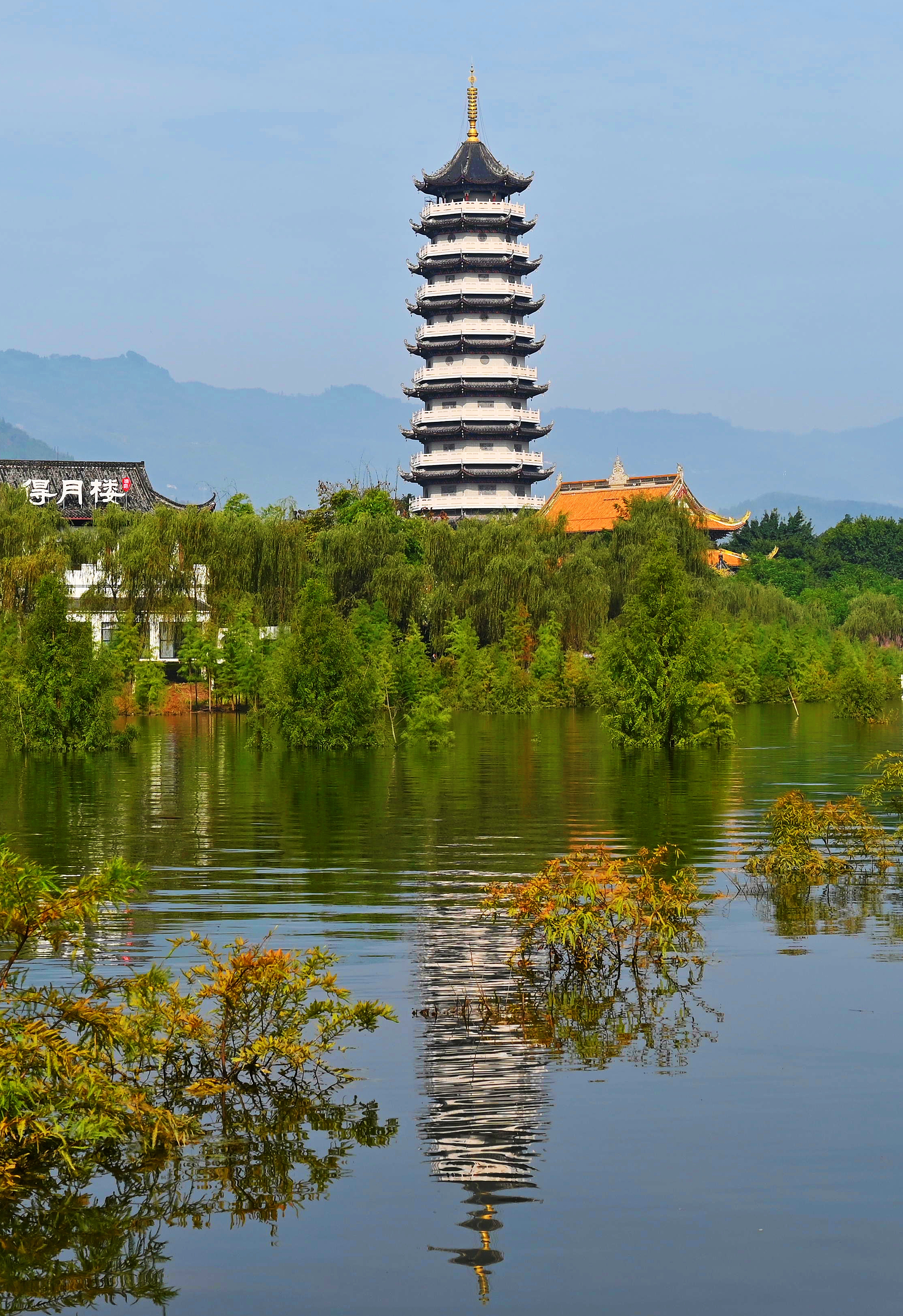 汉丰湖 国家湿地公园图片